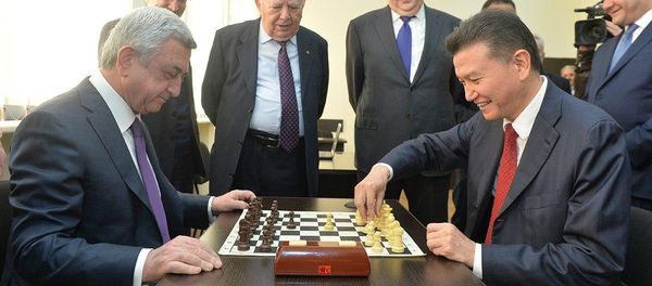 Саргсян и Илюмжинов - Sputnik Армения