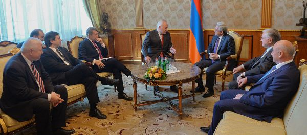 Президент Армении Серж Саргсян принял сопредседателей Минской группы ОБСЕ - Sputnik Армения
