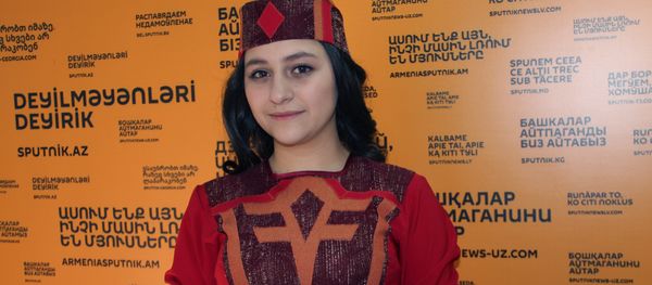 Участница Второго Международного вокального конкурса Ты супер! от Армении Сатеник Геворгян. - Sputnik Արմենիա