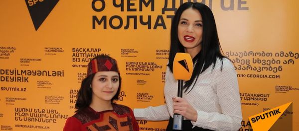 Участница второго сезона шоу Ты супер! от Армении Сатеник Геворгян о музыке Участница второго сезона шоу Ты супер! от Армении Сатеник Геворгян о музыке - Sputnik Армения