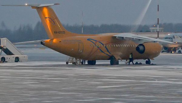 Самолет АН-148 авиакомпании «Саратовские авиалинии» - Sputnik Արմենիա