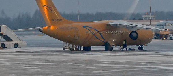 Самолет АН-148 авиакомпании «Саратовские авиалинии» - Sputnik Արմենիա