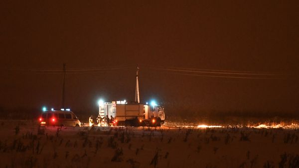 Крушение пассажирского самолета в Московской области - Sputnik Армения