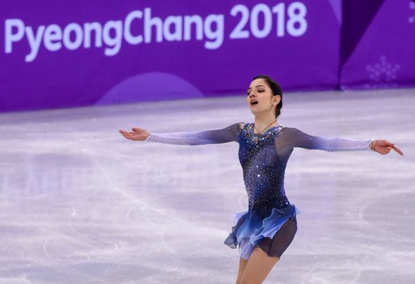 Выступление Евгении Медведевой-Бабасян на ОИ 2018 - Sputnik Армения