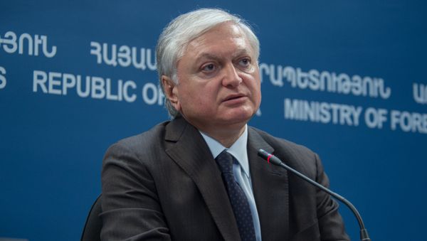 Министр иностранных дел Армении Эдвард Налбандян - Sputnik Армения