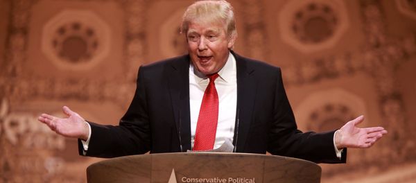 Дональд Трамп во время выступления на Конференции Консервативного Политического Действия (CPAC) /2014 год/. Нэшнл-Харборе, штат Мэриленд, США Дональд Трамп во время выступления на Конференции Консервативного Политического Действия (CPAC) /2014 год/. Нэшнл-Харборе, штат Мэриленд, США - Sputnik Армения