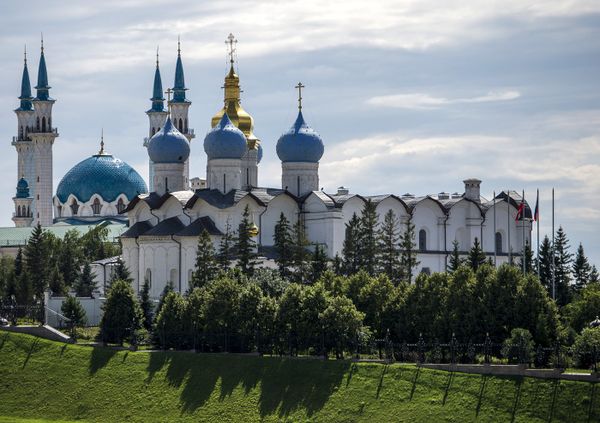Мечеть Кул-Шариф – главная соборная мечеть Татарстана Мечеть Кул-Шариф – главная соборная мечеть Татарстана - Sputnik Армения