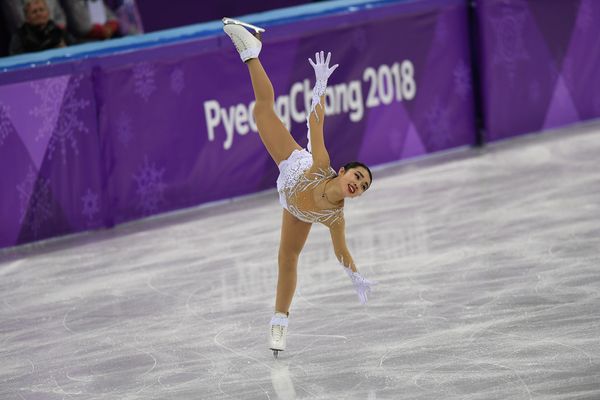Фигурное катание, короткая программа, женщины. Карен Чен (США) (21 февраля 2018). Каннын, Южная Корея - Sputnik Армения
