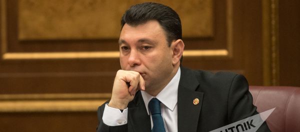 Заседание Национального собрания РА. Эдуард Шармазанов - Sputnik Армения