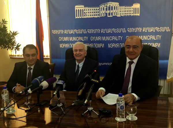 Подписание меморандума о взаимопонимании между промышленными палатами Гюмри и Израиля - Sputnik Արմենիա