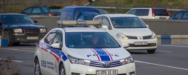 Автомобиль дорожной полиции Армении - Sputnik Армения