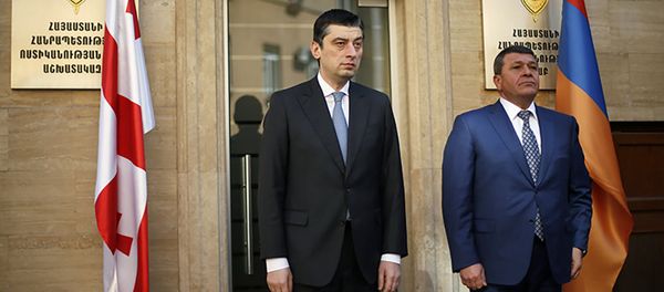 Делегация Министерства внутренних дел Грузии посетила Армению - Sputnik Արմենիա