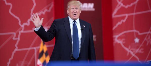 Дональд Трамп во время выступления на Конференции Консервативного Политического Действия (CPAC) /2015 год/. Нэшнл-Харборе, штат Мэриленд, США - Sputnik Армения