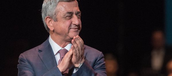 Президент Армении Серж Саргсян на премии Айкян-2017 (28 февраля 2018). Ереван, Армения Президент Армении Серж Саргсян на премии Айкян-2017 (28 февраля 2018). Ереван, Армения - Sputnik Армения