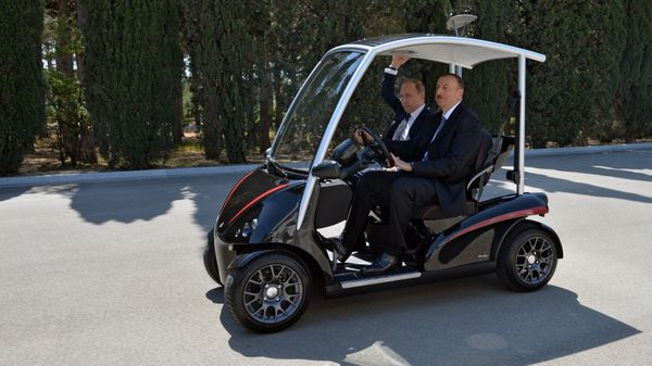Рабочий визит президента РФ В.Путина в Азербайджан (13 июня 2015). Баку, Азербайджан - Sputnik Արմենիա