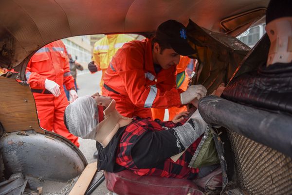 Учения по гражданской обороне в Ереване Учения по гражданской обороне в Ереване - Sputnik Армения