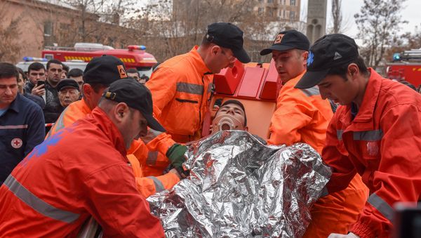 Учения по гражданской обороне в Ереване - Sputnik Армения