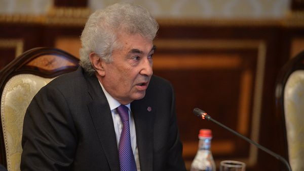 Председатель Конституционного суда Армении Гагик Арутюнян на заседании Совета безопасности (1 марта 2018). Ереван, Армения - Sputnik Армения