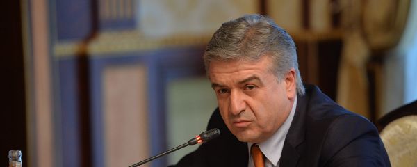 Премьер-министр Армении Карен Карапетян на заседании Совета безопасности (1 марта 2018). Ереван, Армения - Sputnik Армения