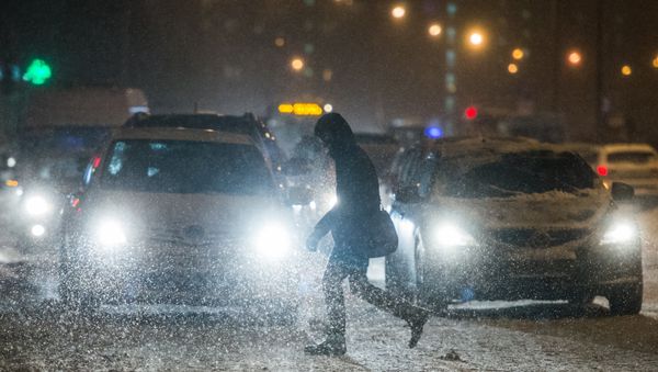 Снегопад в Москве - Sputnik Армения