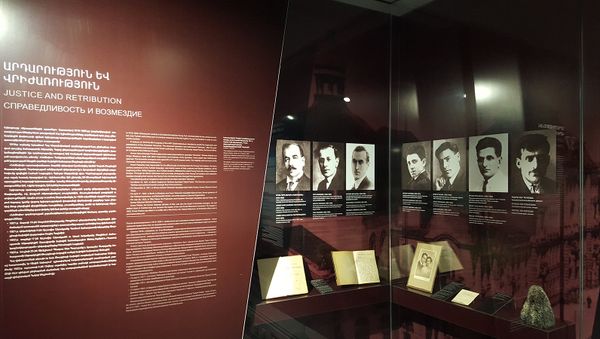 Выставка, посвящённая операции Немезис в Цицернакабердe - Sputnik Արմենիա