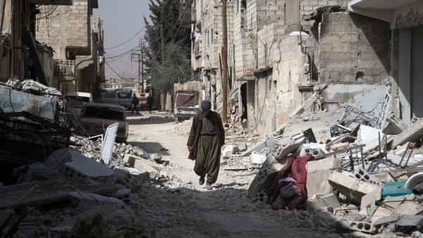 Разрушения в сирийском городе Байт Сава - Sputnik Армения