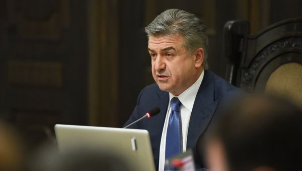 Премьер-министр Карен Карапетян - Sputnik Армения