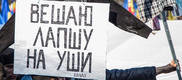 Акция протеста в Молдавии - Sputnik Армения