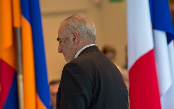 Рабочий визит мэра Лиона Жоржа Кепенекяна в Ереван (7 марта 2018). Ереван - Sputnik Армения