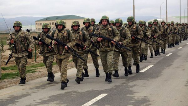Широкомасштабные военные учения Азербайджанских ВС - Sputnik Армения