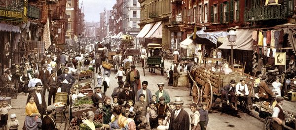 Малберри-стрит, Нью Йорк, США 1900-е годы. - Sputnik Армения