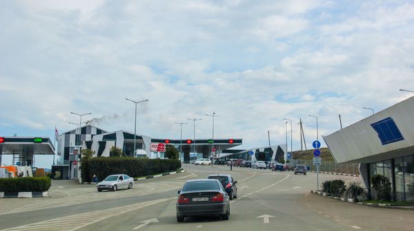 Армяно-грузинская граница. КПП Садахло Армяно-грузинская граница. КПП Садахло - Sputnik Армения