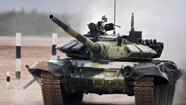 Танк Т-72 Азербайджана - Sputnik Армения