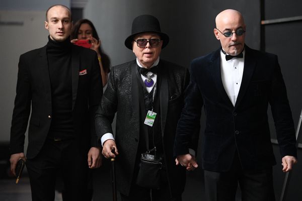 Модельер Вячеслав Зайцев на Mercedes-Benz Fashion Week Russia. - Sputnik Армения