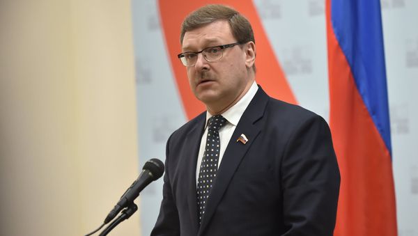 Председатель Комитета по международным делам Совета федерации России Константин Косачев Председатель Комитета по международным делам Совета федерации России Константин Косачев - Sputnik Արմենիա