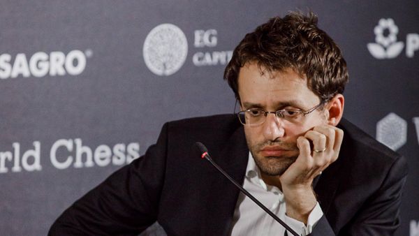Левон Аронян на турнире претендентов на звание чемпиона мира по шахматам (12 марта 2018). Берлин, Германия - Sputnik Армения