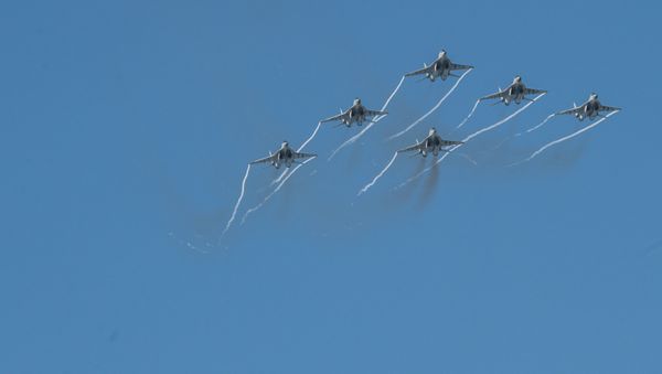 Авиашоу Дружба-2018, посвященное российско-армянскому военному сотрудничеству - Sputnik Армения