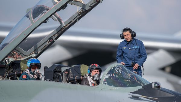 Авиашоу Дружба-2018, посвященное российско-армянскому военному сотрудничеству - Sputnik Армения