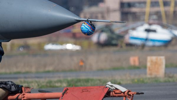 Авиашоу Дружба-2018, посвященное российско-армянскому военному сотрудничеству - Sputnik Армения