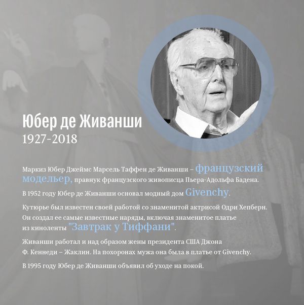 Они изменили мир: Юбер де Живанши Они изменили мир: Юбер де Живанши - Sputnik Армения