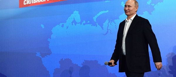 Предвыборный штаб кандидата в президенты РФ В. Путина Предвыборный штаб кандидата в президенты РФ В. Путина - Sputnik Армения