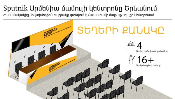 SputnikԱրմենիա մամուլի կենտրոնը Երևանում - Sputnik Արմենիա