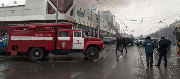 Пожар в торговом центре «Зимняя вишня» в Кемерово - Sputnik Արմենիա