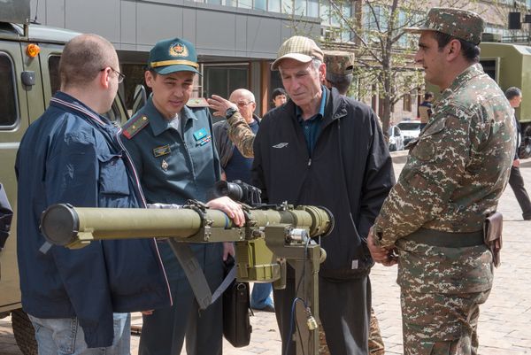 Выставка оборонных технологий ArmHiTec 2018 в Ереване - Sputnik Армения