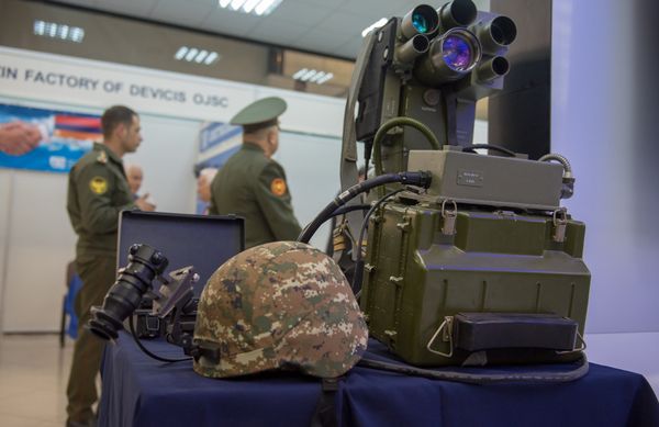 Выставка оборонных технологий ArmHiTec 2018 в Ереване оружие - Sputnik Армения