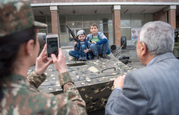 Выставка оборонных технологий ArmHiTec 2018 в Ереване - Sputnik Армения