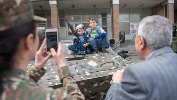 Выставка оборонных технологий ArmHiTec 2018 в Ереване - Sputnik Армения