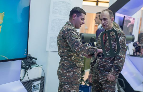 Выставка оборонных технологий ArmHiTec 2018 в Ереване - Sputnik Армения