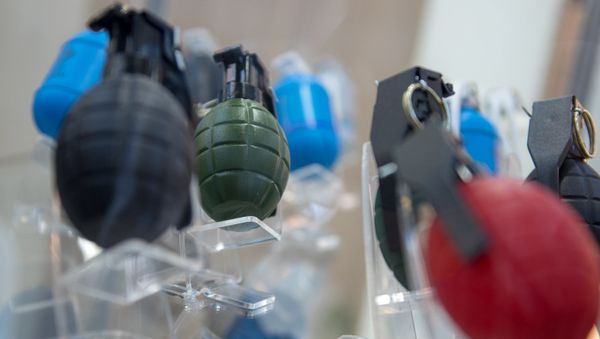 Выставка оборонных технологий ArmHiTec 2018 в Ереване - Sputnik Армения