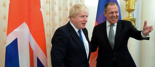 Встреча глав МИД РФ и Великобритании С. Лаврова и Б. Джонсона - Sputnik Армения